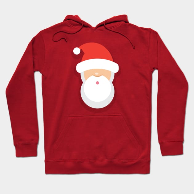 Santa Claus Hoodie by teeleoshirts